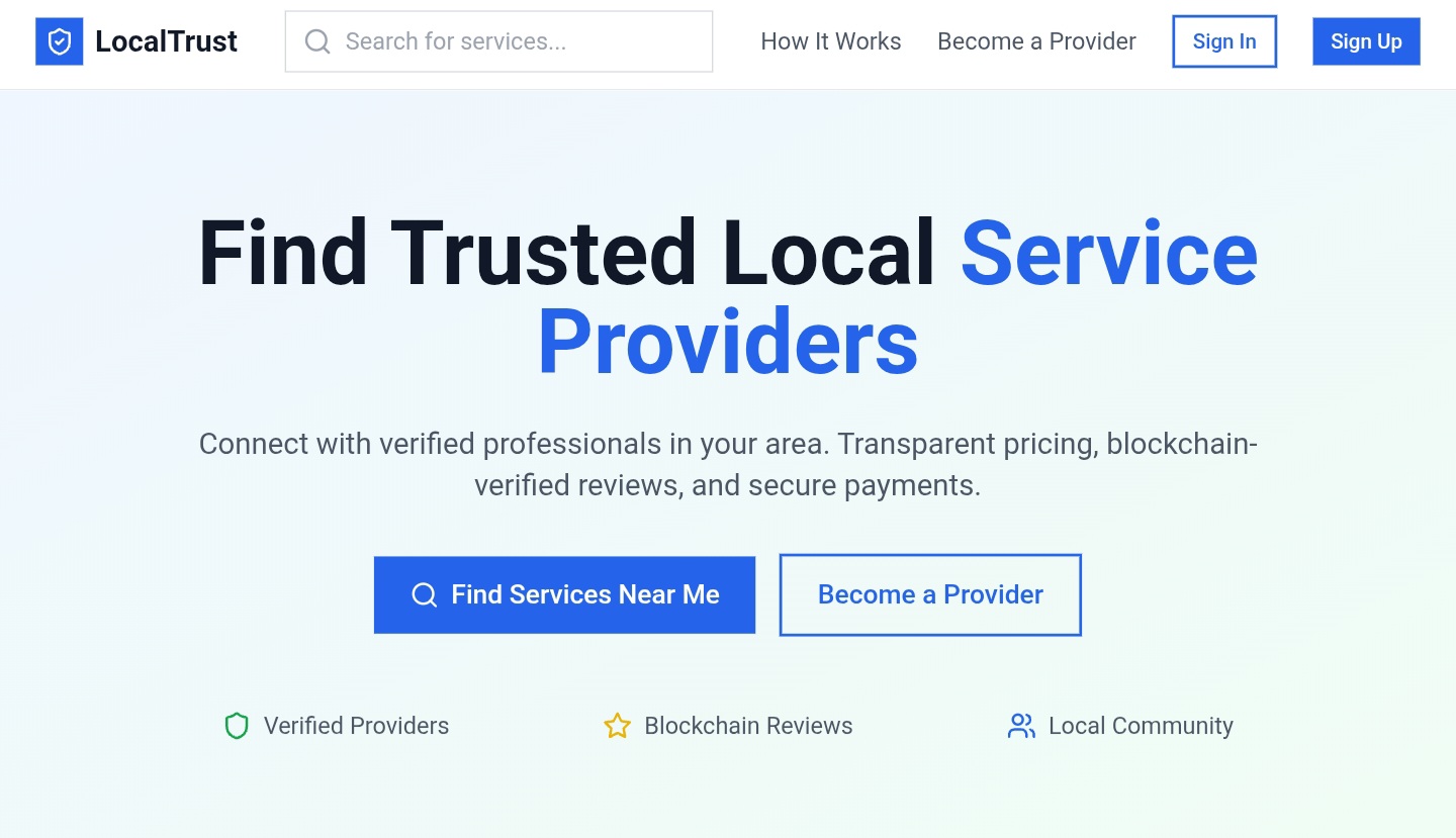 Local Grassroots Services — artifact 10